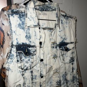 Urban Outfitters Vintage Acid Wash Denim Jean Jac… - image 1